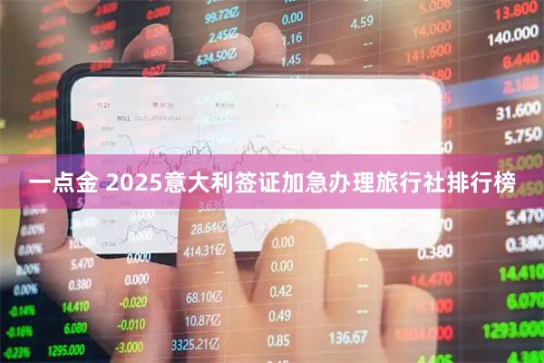 一点金 2025意大利签证加急办理旅行社排行榜