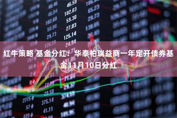 红牛策略 基金分红：华泰柏瑞益商一年定开债券基金11月10日分红